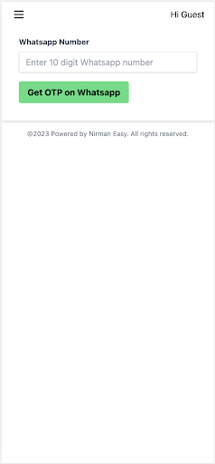 Android application Nirman Easy screenshort