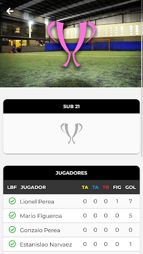 Android application LFC League screenshort