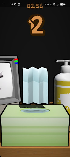Android application Tissue Game screenshort