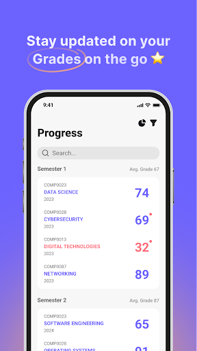 UniStudents Screen 2