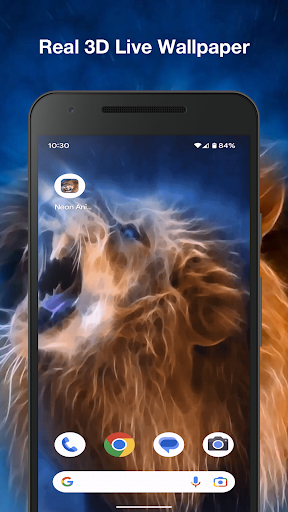 Neon Animals Live Wallpaper Screen 3