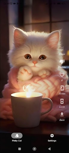 PinkyCat - Cat Wallpaperのおすすめ画像4
