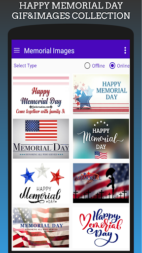 Memorial Day Greetings Screen 3