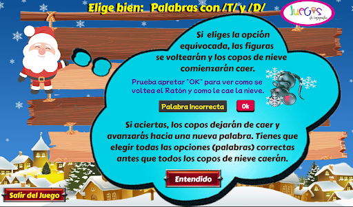 Juguemos con los Fonemas -Demo Screen 2