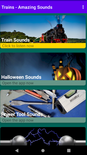Train & Railroad Soundboard Screen 2