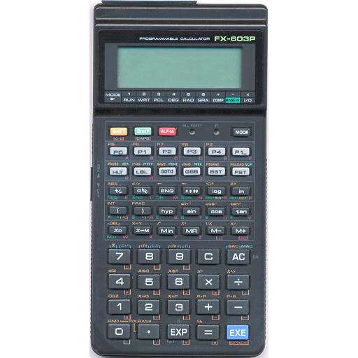FX-603P programable calculator Latest Icon