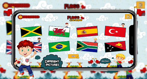 Flags Puzzle Screen 2