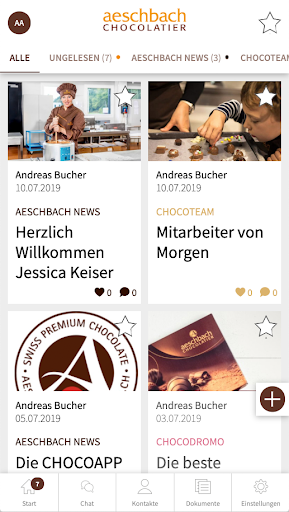 AeschbachApp Screen 2