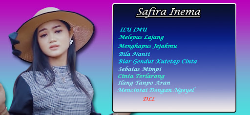 Android application Lagu Safira Inema Offline screenshort