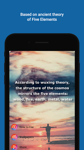 Android application Five Elements Wallpaper screenshort
