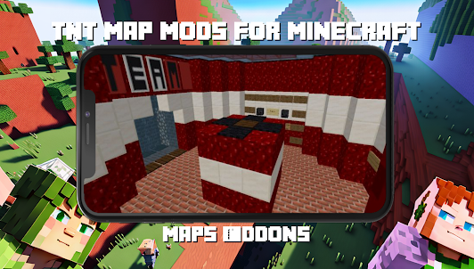 TNT map mods for Minecraft