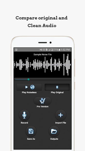 Imágen 6 Audio Video Noise Reducer android