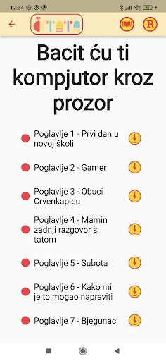 Čitata Screen 2
