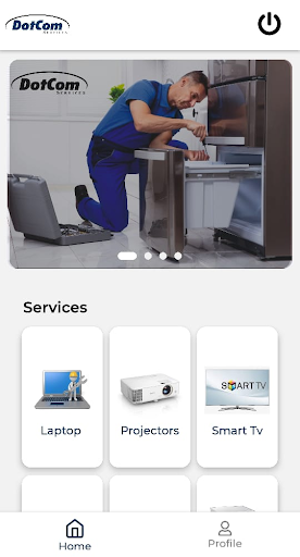 Dot Com Services Screen 3