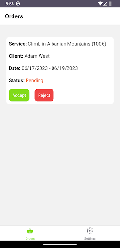WildTrack Trainer Screen 2