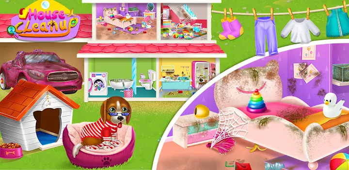 Home Clean – Design Girl Games