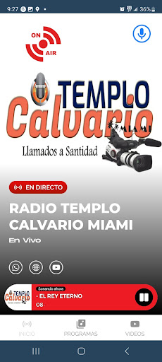 Radio Templo Calvario Miami Screen 2