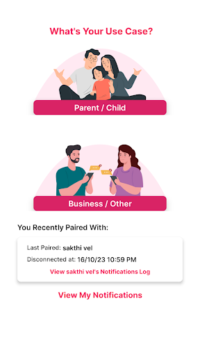 Screenshot of Same Notification - Parental