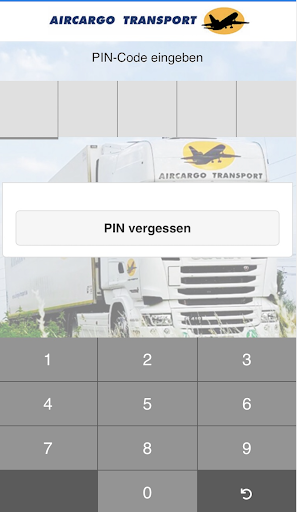 Android application Aircargo Transport screenshort