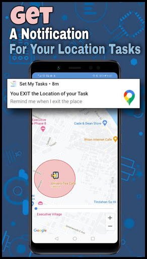 Set My Tasks To do List App - Location Tasks