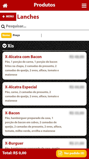 Dagos Lanches Screen 2