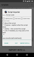 screenshot of Repository Importer - LLScript