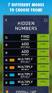 Hidden Numbers PRO Screenshot