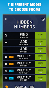 اسکرین شات Hidden Numbers PRO