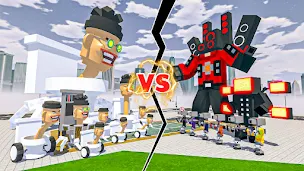 Skibd Craft: Shoot Toilet Head - Screenshot 1