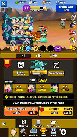 Game screenshot Idle Legend of Cats hack