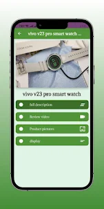 vivo v23 pro smart watch Guide