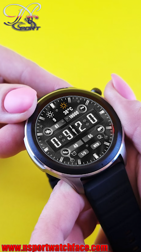 N-SPORT311 Black Sport Watch screenshot 3