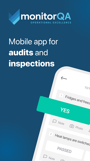 Android application monitorQA - Mobile Inspections screenshort