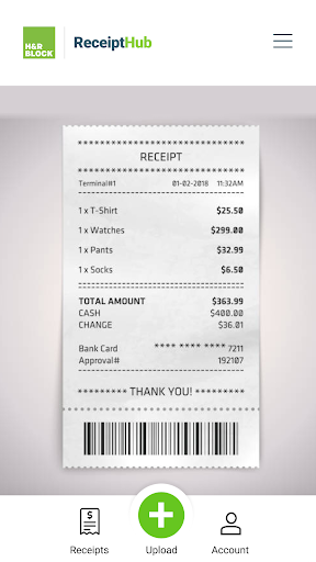 ReceiptHub Screen 3