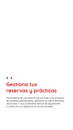 Android application Autoescuela Granollers screenshort