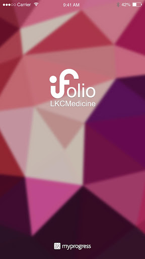 Android application LKCMedicine iFolio 2 screenshort