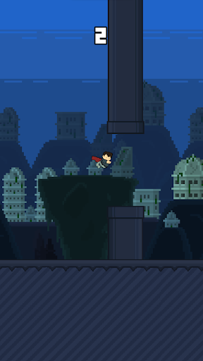 Flappy Superhero Screen 2