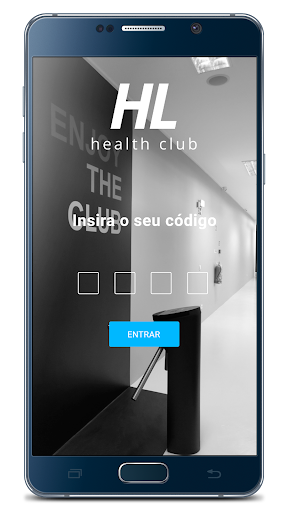 Android application HL Health Club screenshort
