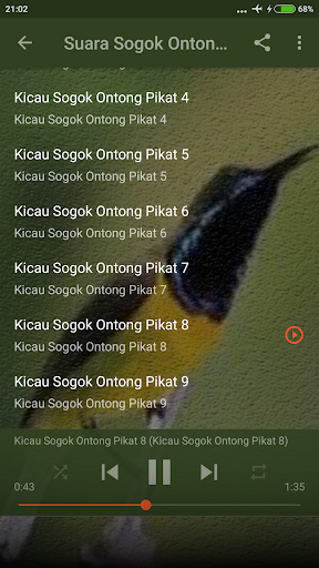 Kicau sogok Ontong Pikat Screen 2