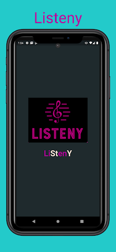 Android application Listeny screenshort