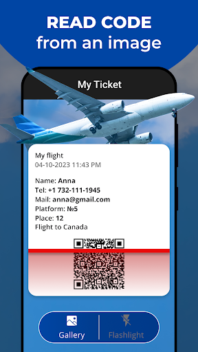 QR scanner - Barcode reader