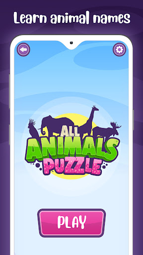 Android application All Animal Puzzle Game screenshort
