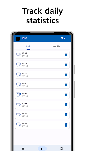 Water Reminder - Your tracker Screen 2
