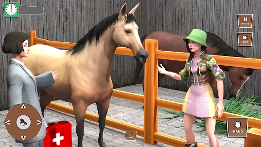 Pregnant Wild Horse Simulator