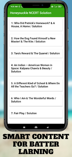 Class 6 English Solution Screen 2
