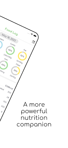 eaterpad - Nutrition Tracker Screen 2