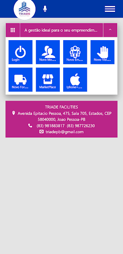 Android application Triade screenshort