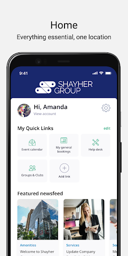 Android application Shayher Group screenshort