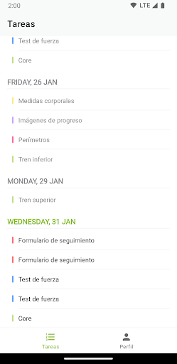 Android application Stenfit screenshort