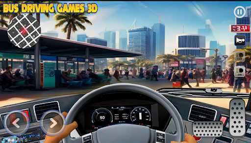 Bus Simulator Driving Games 3D Screen 3